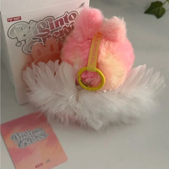 Labubu Plush Pop Mart's The BIG ENERGY series in custom outfit NIB ~ “LOYALTY” - Picture 3 of 13